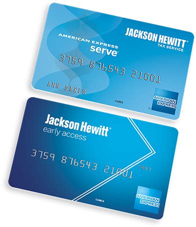 jackson hewitt prepaid card